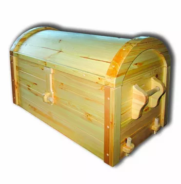 Сундук с радиусной крышкой