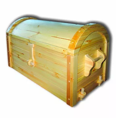 Сундук с радиусной крышкой