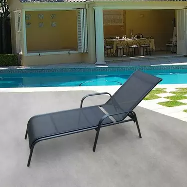 Шезлонг-лежак     Бирмонда    -1 Black