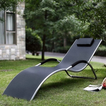 Шезлонг-лежак     Гратазия     Silver-Black