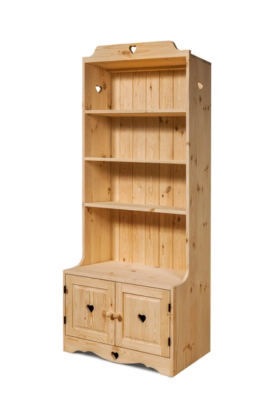 Шкаф с 3 полками Арль книжный / стеллаж KR220