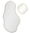 Lake Panno Gold Сет из 2-х зеркал 58*110 см, Ø41 см