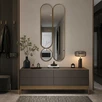 Deko mod.2 Gold Сет из 3-х зеркал 35*160, 35*125 см, Ø35 см