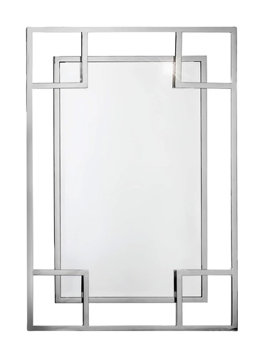 Зеркало в металлической раме Hi-Tech