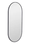 Kapsel S Black Зеркало в тонкой раме Smal