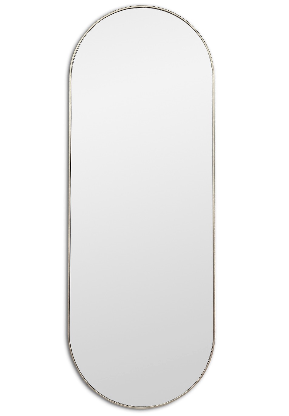 Kapsel XL Silver Зеркало в полный рост в раме Smal