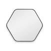 Hexagon S Black Зеркало в тонкой раме Smal