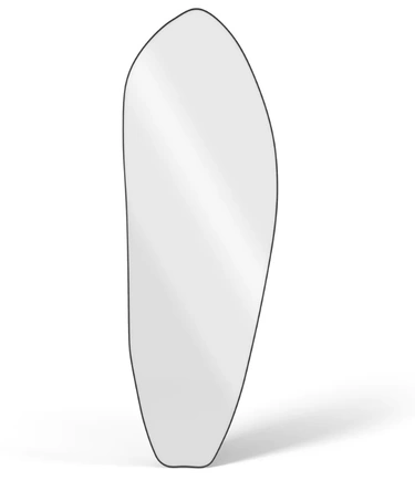 Organic XL Black Зеркало в полный рост в раме Smal