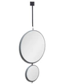 Tandem L Silver Зеркала на подвесе 30см