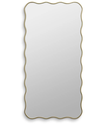 Fancy L Gold Зеркало в тонкой раме Smal