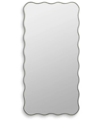 Fancy L Silver Зеркало в тонкой раме Smal