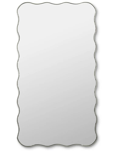 Fancy XL Silver Зеркало в полный рост в раме Smal