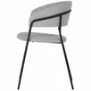 Стул Turner серый с чёрными ножками