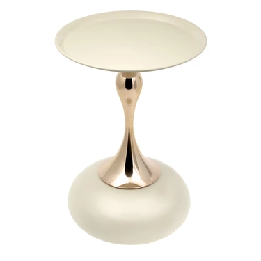 Кофейный столик Angeluska 40x55см, белый, металл