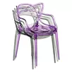 Стул Maestro прозрачный сиреневый