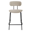 Стул полубарный Andy букле латте
