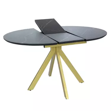 Круглый стол Rufus 100-130х100х75см