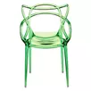 Стул Maestro прозрачный зелёный