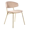 Стул Elaina латте с золотыми ножками RF 0780