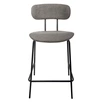 Стул полубарный Andy букле серый