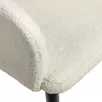 Стул Bruno белый, искусственный мех
