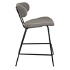 Стул полубарный Andy букле серый