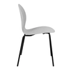 Стул Wave серый с черными ножками
