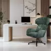 Кресло Teddy зелёный шенилл