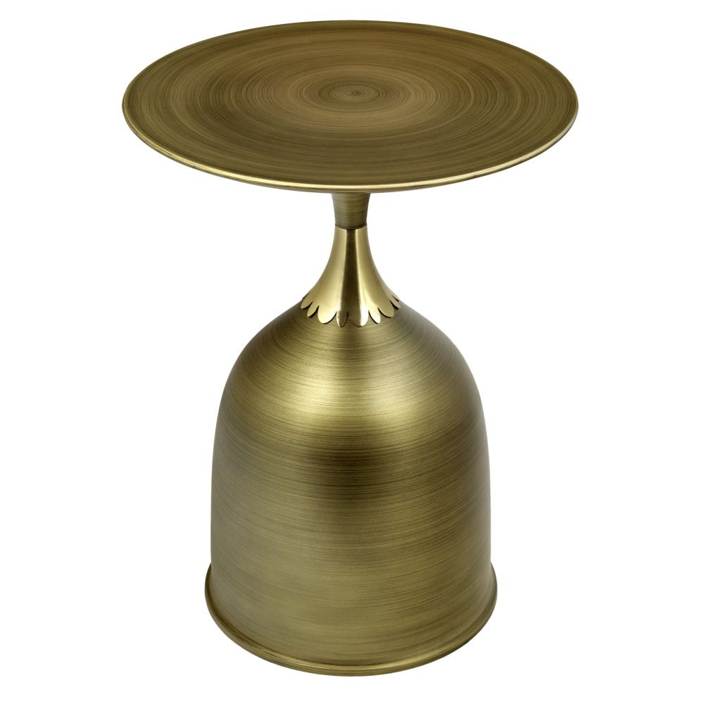 Кофейный столик Stupa диам.45см x 54см, латунь, металл