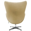 Кресло EGG STYLE CHAIR карамельный, искусственная замша