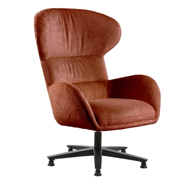 Кресло Tedward терракотовый шенилл