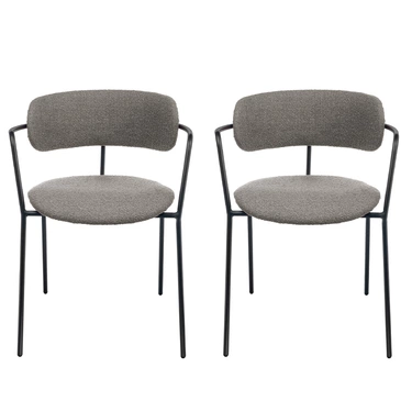 Комплект из 2-х стульев Ant букле серый