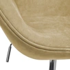 Кресло SWAN STYLE CHAIR карамельный, искусственная замша