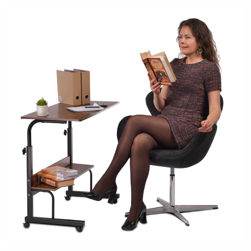 Стол многофункциональный Isola 80х40х66-90см, чёрный