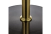 Кофейный столик Solid диам.40см x 58см, чёрный, металл