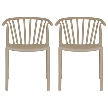 Комплект из 2-х стульев Venice капучино