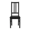 Стул чёрный сосны Карина