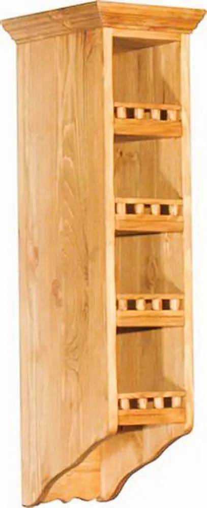 Шкаф настенный Прованс баллюстрада 350 х 316 х 930 (ПЛ 24)