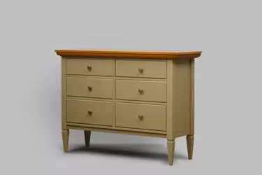 Комод с 6 ящиками сосна Бьерт 1-32