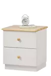 Тумба 2 ящика белая ТК №3
