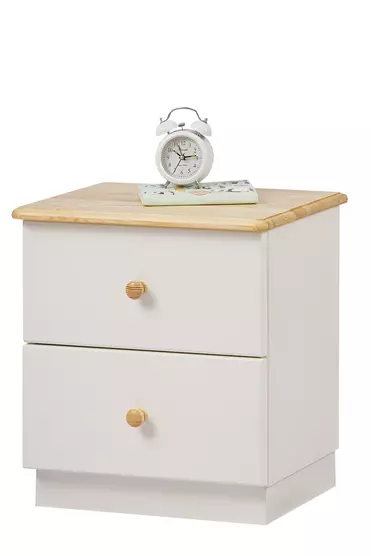 Тумба 2 ящика белая ТК №3