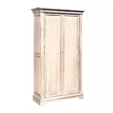 Шкаф Порто д/одежды ГМ 5922, крем с патиной