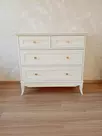 Комод белый "Римини" с 4 ящиками