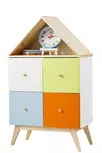 Комод детский с 4 ящиками ТК №10