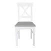 Стул из дерева Форест 2 шт. цвет - белый/серый