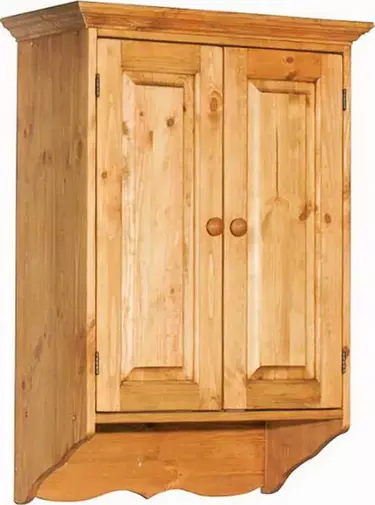 Шкаф настенный Прованс 600 х 316 х 930 (ПЛ 13)