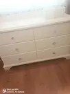 Комод белый 6 ящиков Брусно 2.11.01
