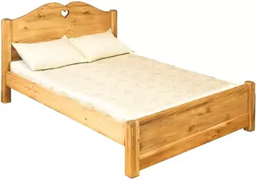 Кровать LCOEUR 1400 PB спальное место 1400х2000 с низким изножьем