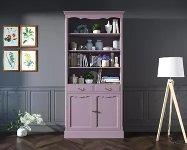 Книжный шкаф с ящиками "Leontina Lavanda"