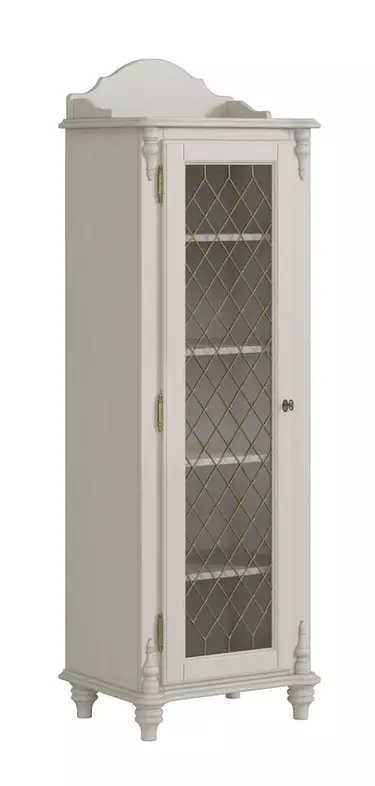 Шкаф-витрина Скандия 1-створчатый (дверь со стеклом) 3.20.02